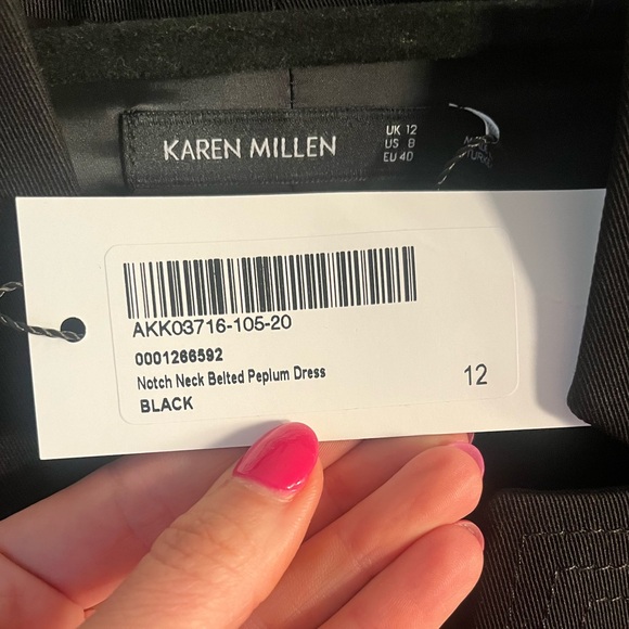 Karen Millen peplum dress - Picture 3 of 3